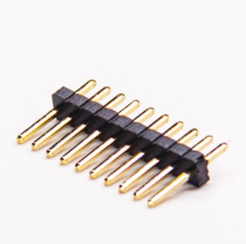 210-1S-1*12P直插排针 镀金