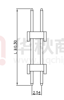 2.54-2×10P L20.0/H2.5/PA6/PC3